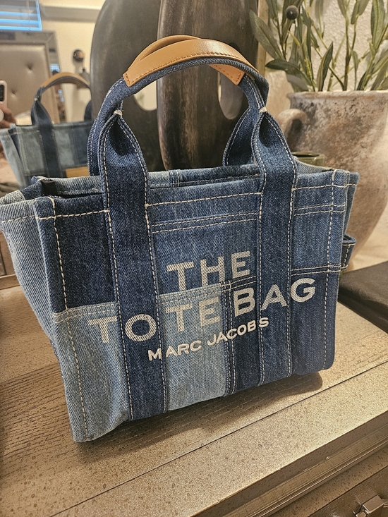 Marc Jacobs Handbags - Marc Jacobs Small Denim Tote Bag